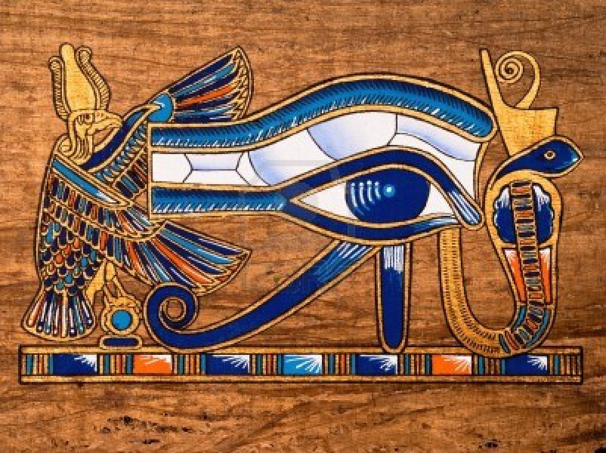 13203533 egyptian papyrus depicting the horus eye